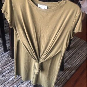 Forever21 Side Slit Long T-Shirt